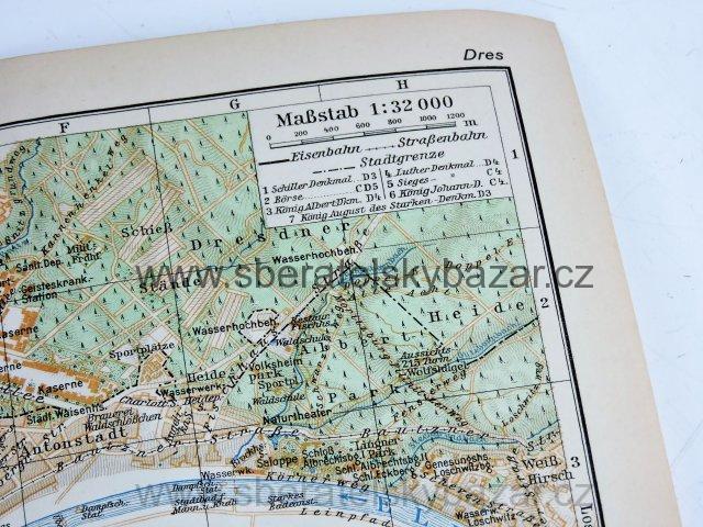 Mapa Duselldorf 1 : 30 000