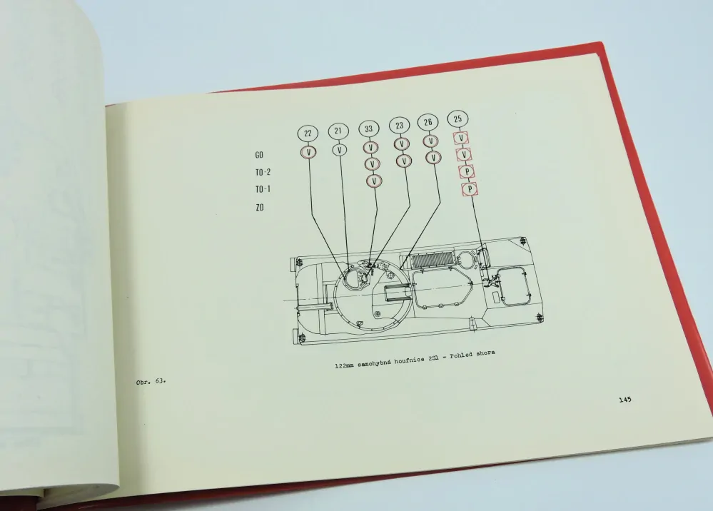 	 Originál ČSLA předpis Číštění výzbrojní techniky - 1977 A4 