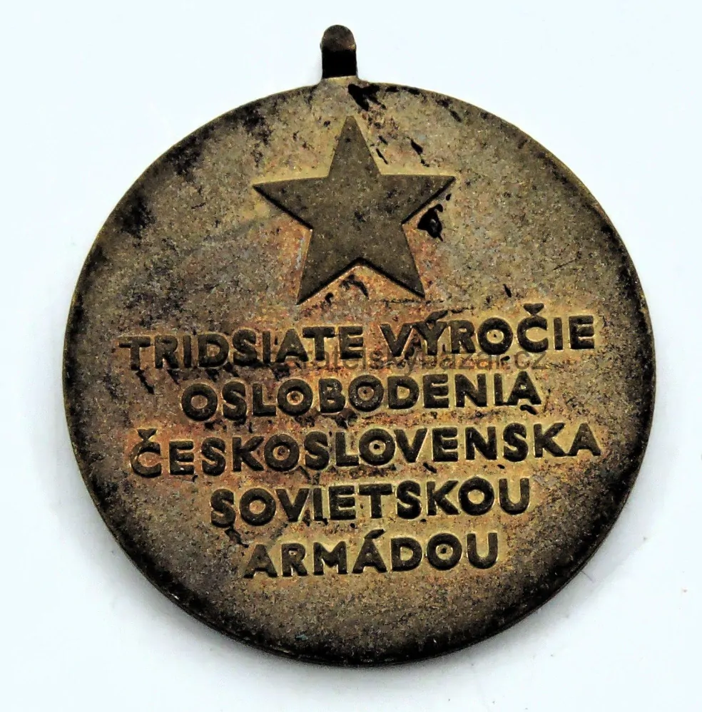 Medaile Triadsiate výročíe oslobodenia 