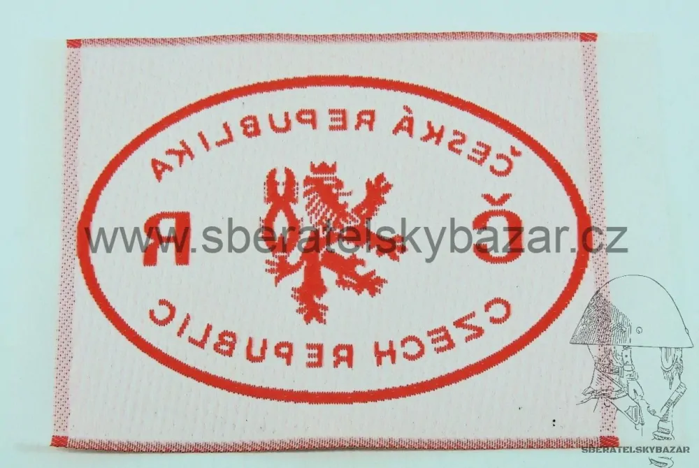 Nášivka Česká republika 