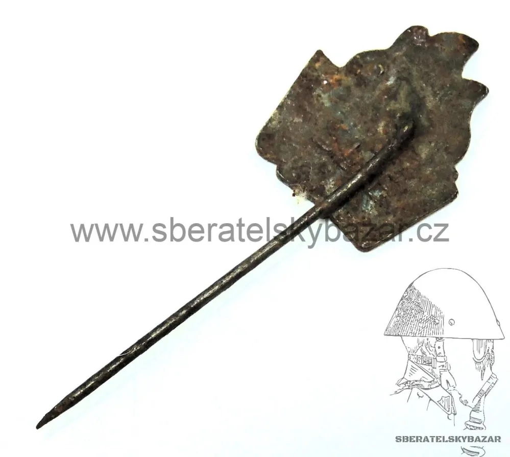 Odznak pionýr vlajka - Na jehlu -SLIB
