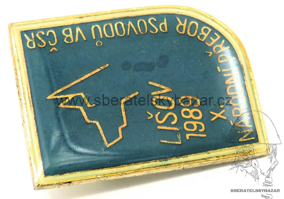 Velký odznak přebor Psovodů VB ČSR 1989