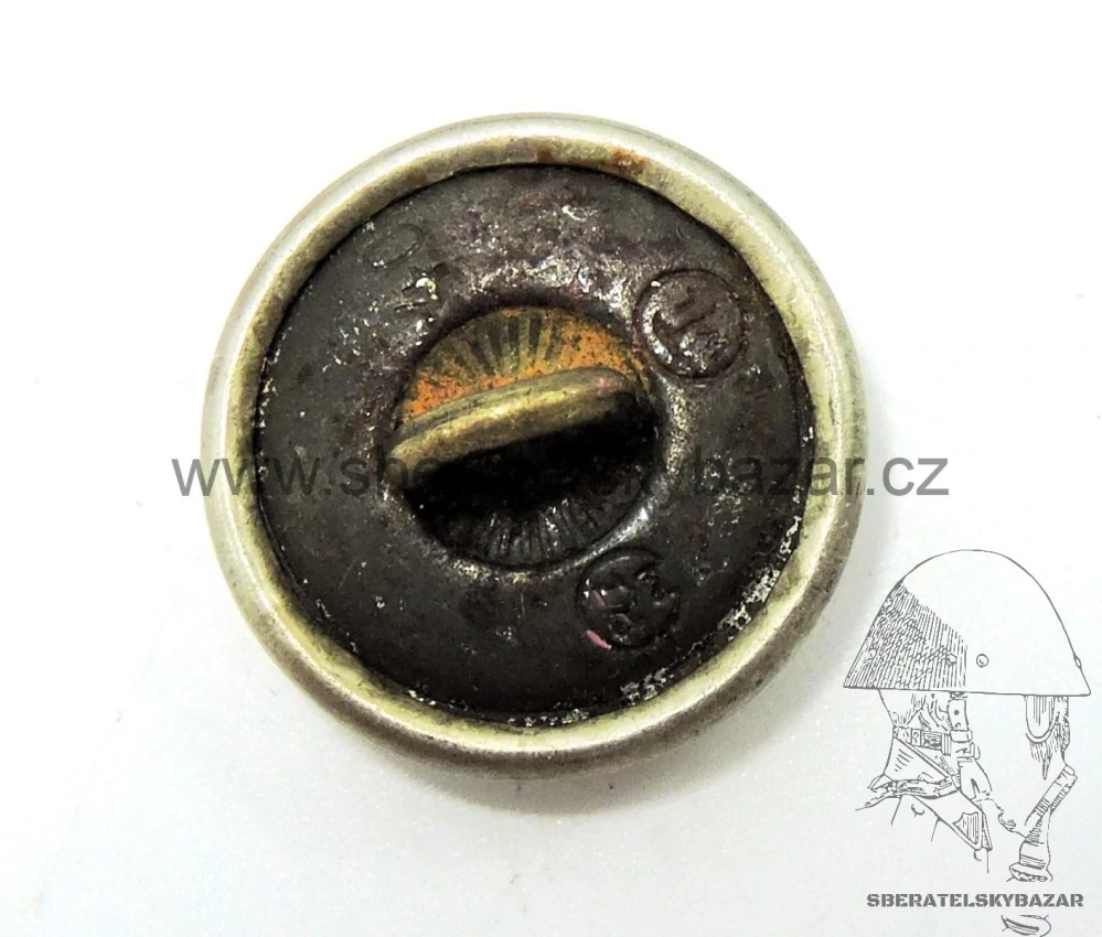 Knoflík Německo "kropenáč" - RZM - 1940 