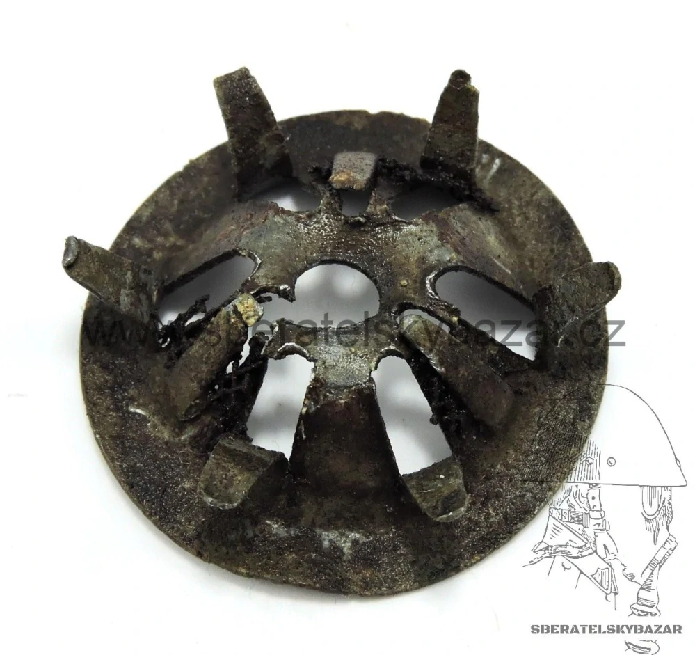 Větrací otvor Italský klobouk M28 WWII 