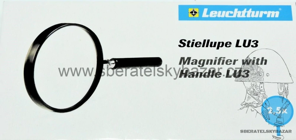 Leuchtturm klasická lupa 2,5x  průměr 90mm