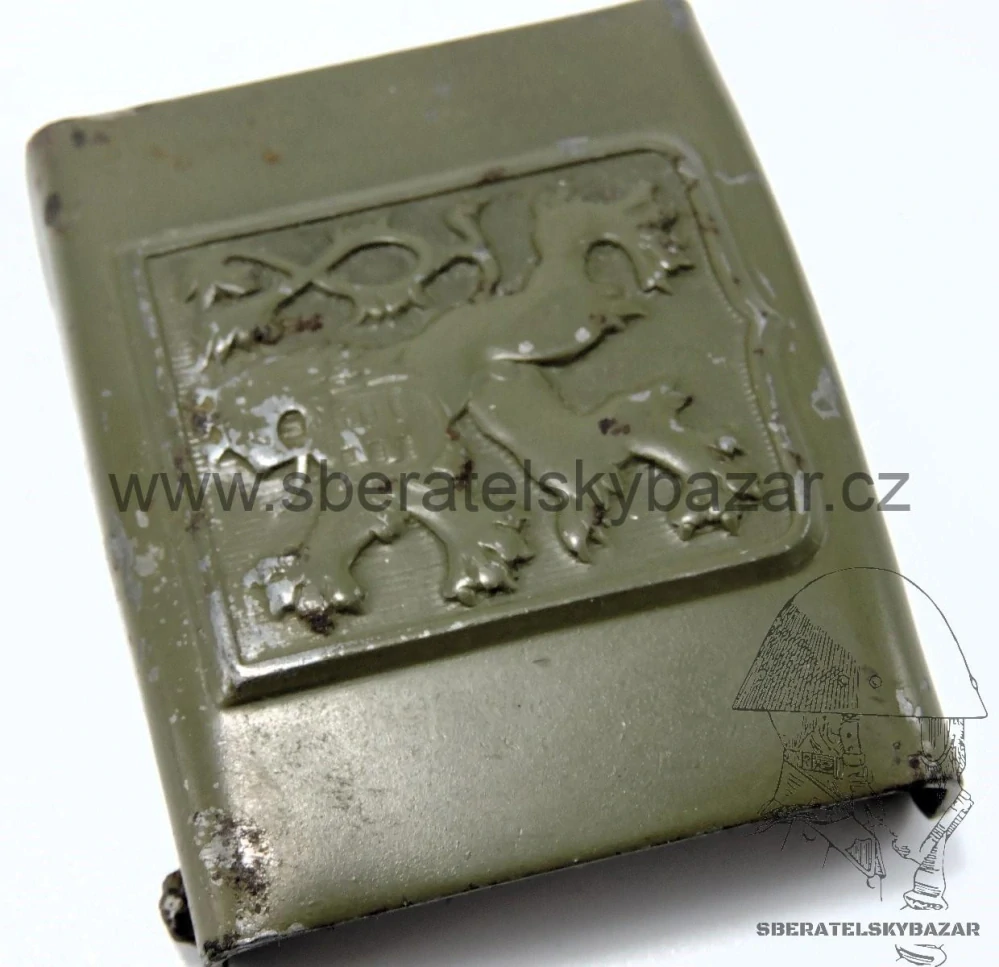 Přezka ČSLA 50. Léta - Khaki - původní barva 