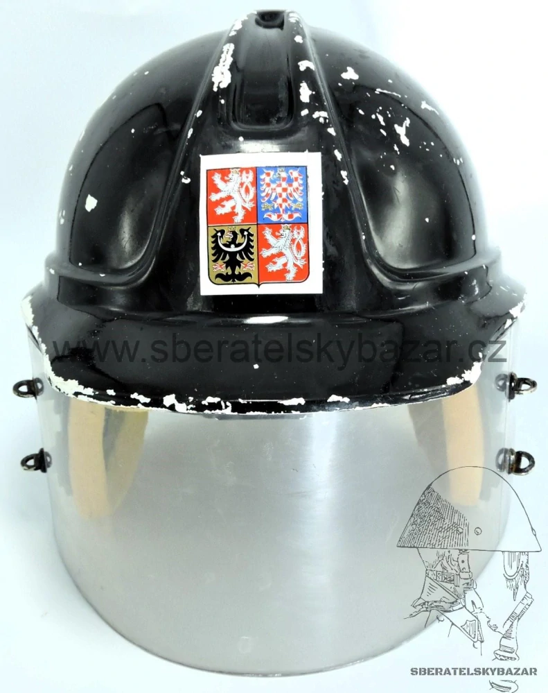 Přilba PÚ VB - PČR 1993
