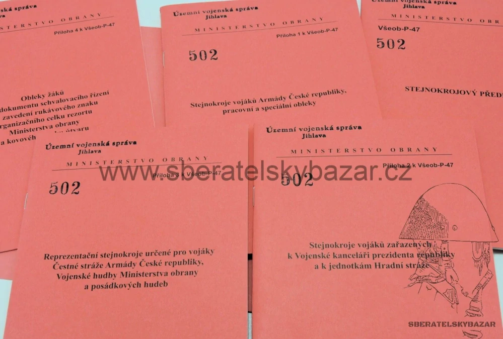 Stejnokrojový předpis AČR 2003 - Originál 