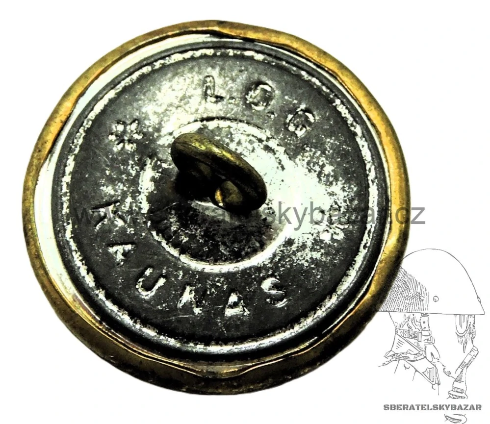 Zlatý knoflík SLS 22mm