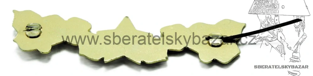 Odznak na čepici Hradní stráž novější typ 