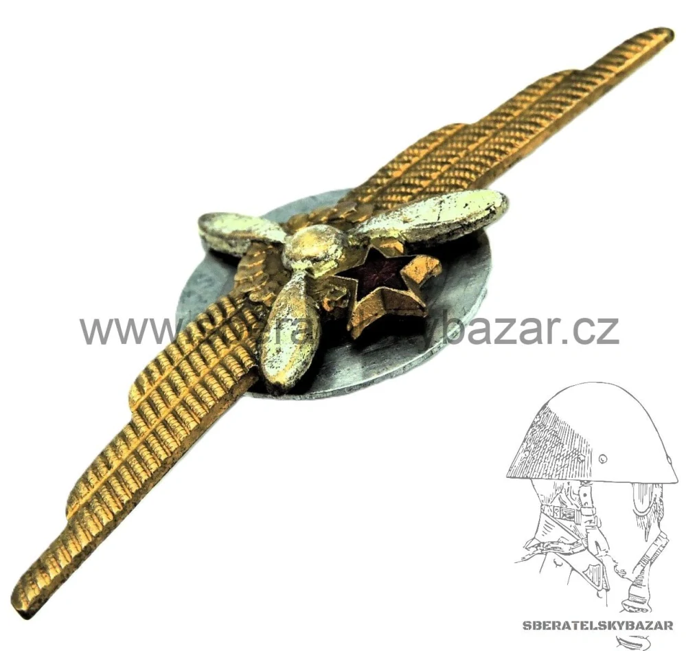 Odznak 1954-68 ČSR specialisty ILS bez třídy - číslo 4060 