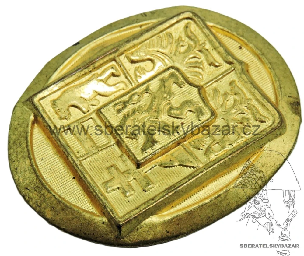 Čepicový odznak Finanční stráž 1931 - 1938 - Úředníci 