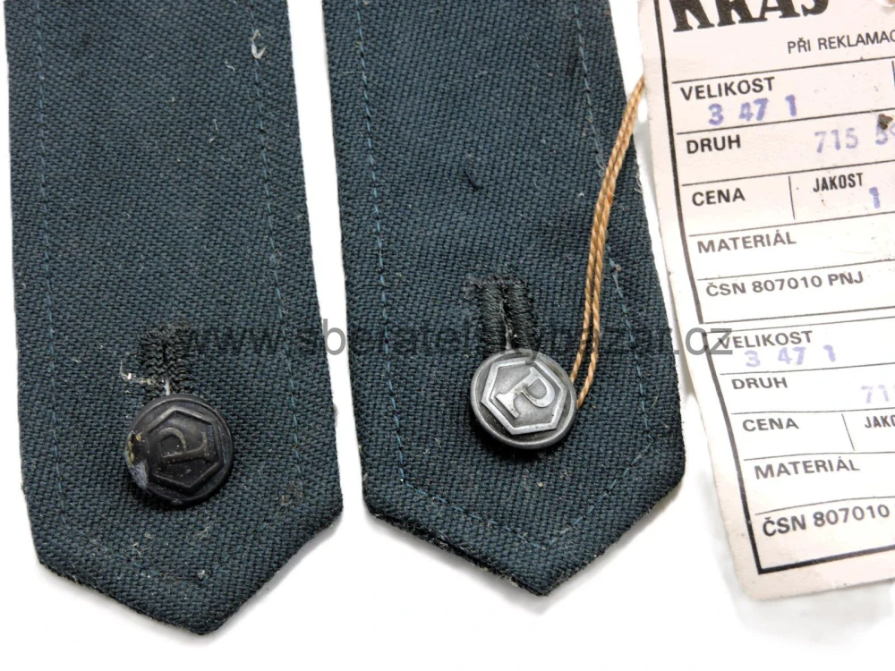 Nárameníky policie ČSFR "FEDERÁL" 