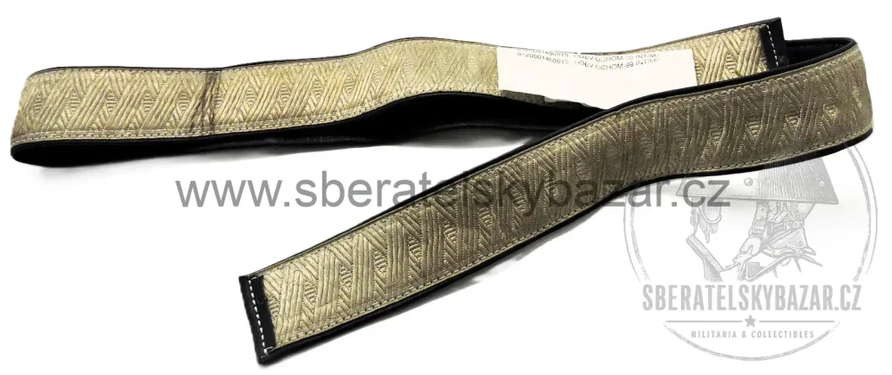 Opasek pro dirigenty Hradní stráže modro stříbrný - AČR