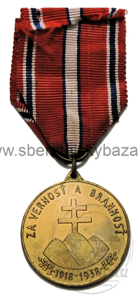 Pamětní medaile Za věrnost a brannost, bronz 