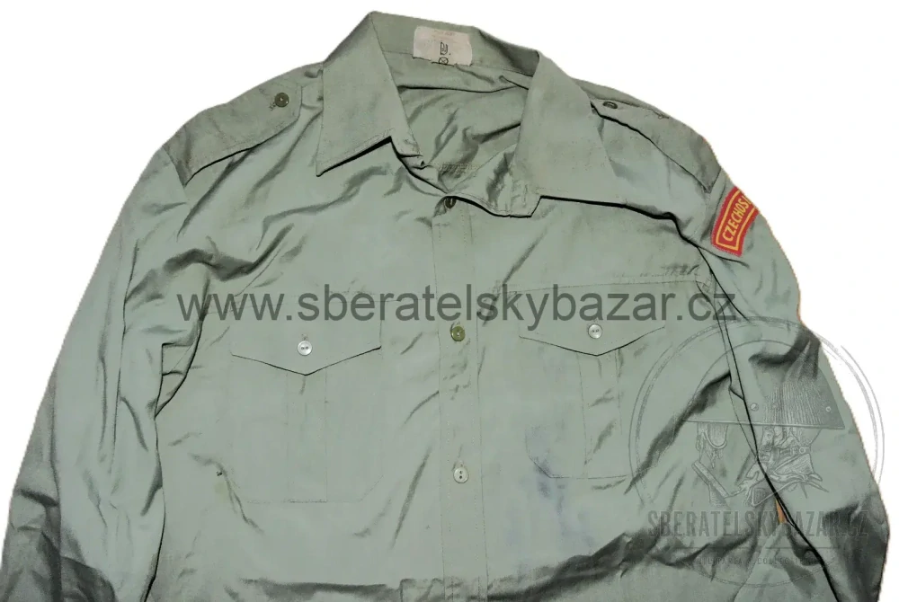 Košile Mise 1990, Kuvajt CZECHOSLOVAKIA - dlouhý rukáv VELKÁ VELIKOST