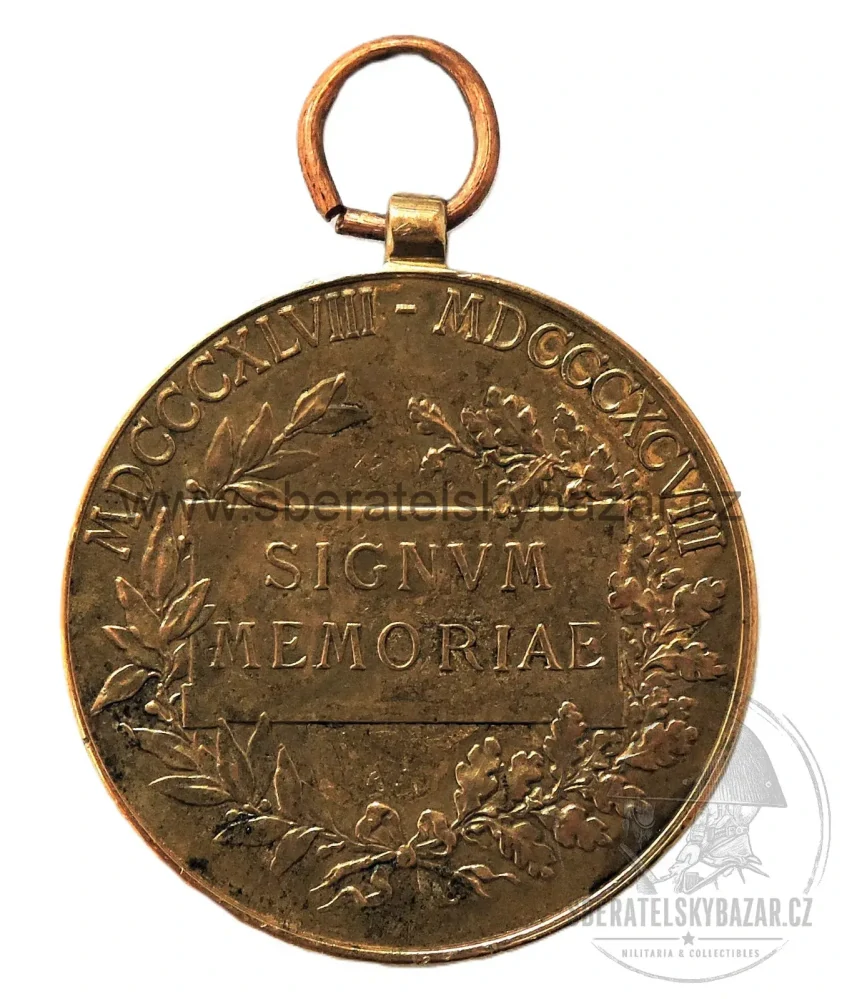 Jubilejní medaile 1898 k příležitosti 50 let panování FJI