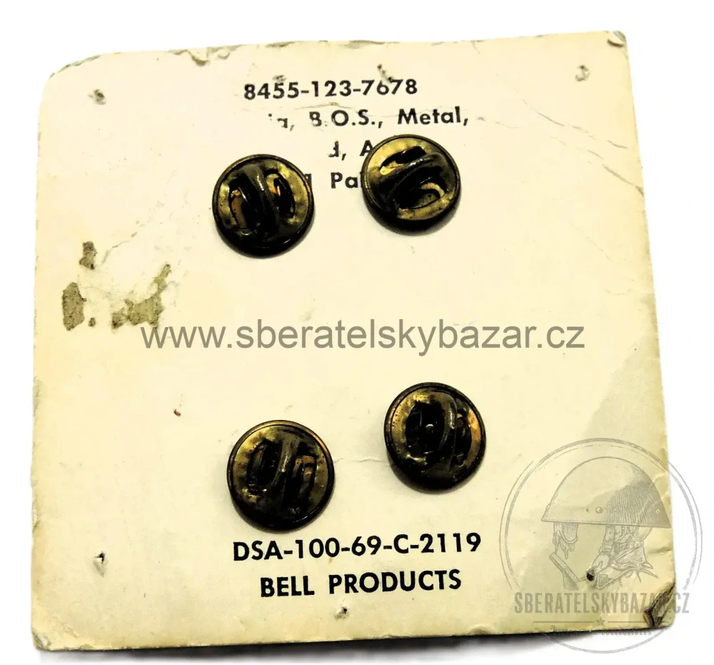 USA – límcové odznaky tankového vojska (Armor Branch), Bell Products,