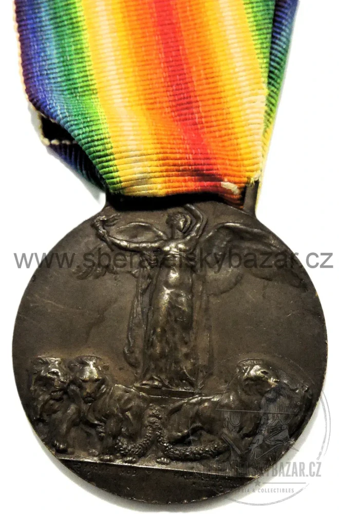 Itálie WWI – Medaglia Interalleata della Vittoria 1914–1918 – Vítězná