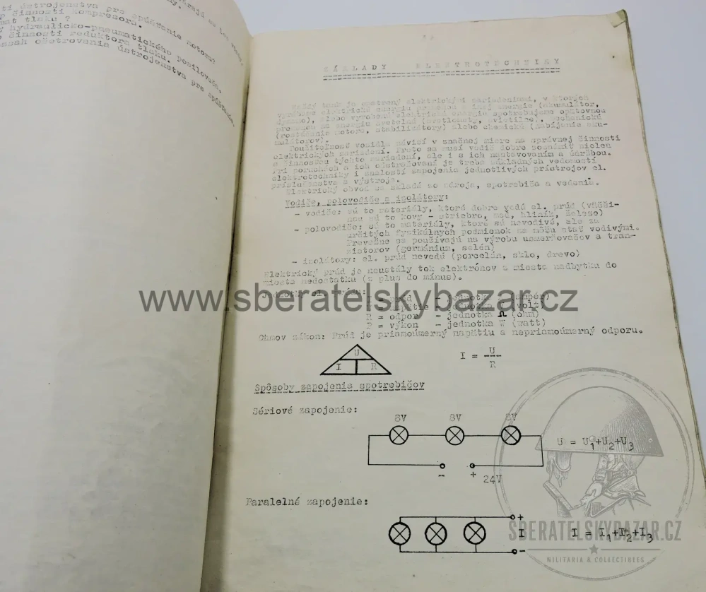 Předpis ČSLA - Učebnica technickej přípravy vodiče tanku T-55A