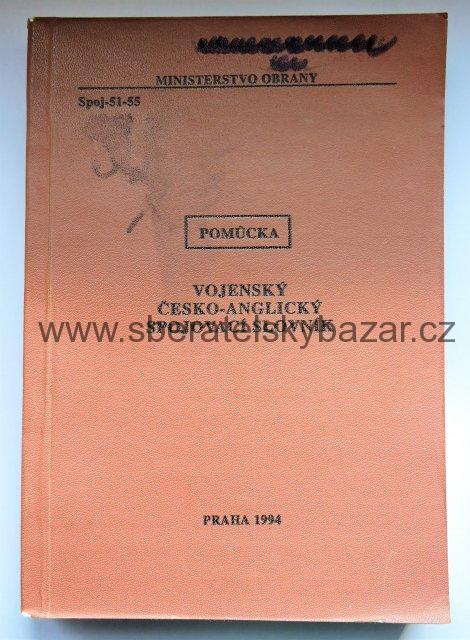 Pomůcka AČR - Vojenský Česko-Anglický spojovací slovník