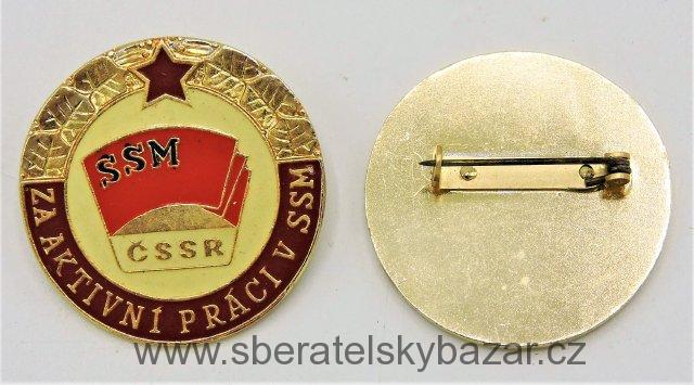 Odznak za aktivní práci v SSM
