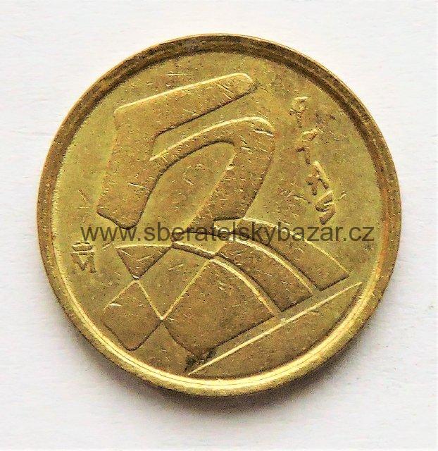 Španělsko - 5 pesetas, 2001