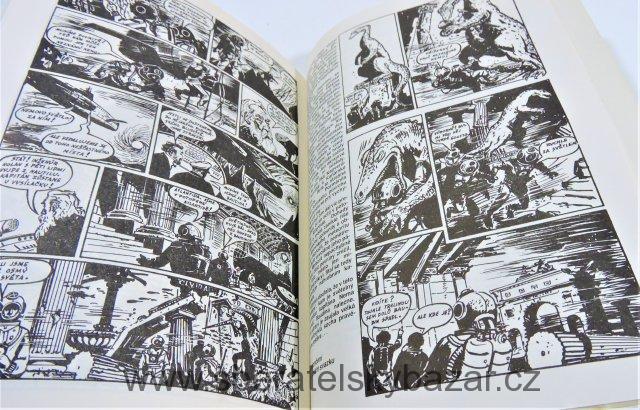 Dobrodružství v džungli, příloha komix Kapitán Nemo Zane Grey, il. Zdeněk Burian