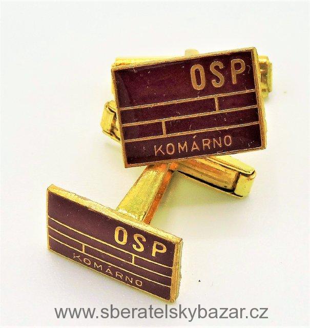 Manžetový knoflík OSP - Komárno -  pár