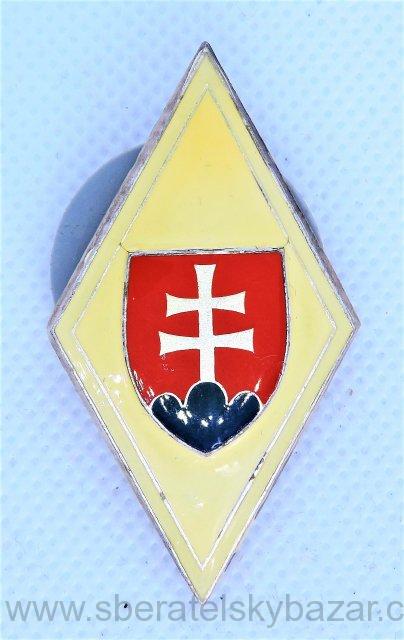 Odznak absolventa vysokej školy ASR