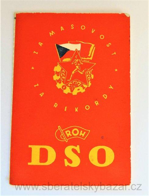 Členská knížka DSO-ROH