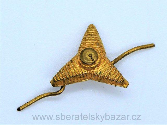 Hodnostní hvězdička malá RČS trojcipá - 13mm