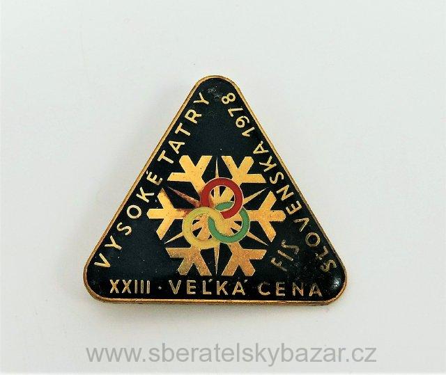 Velký odznak Velká cena Slovenska 1978