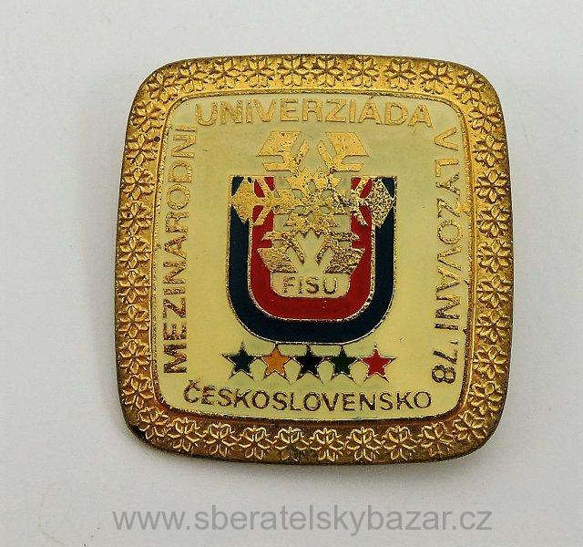 Velký odznak Mezinárodní univerziáda v lyžování 78 