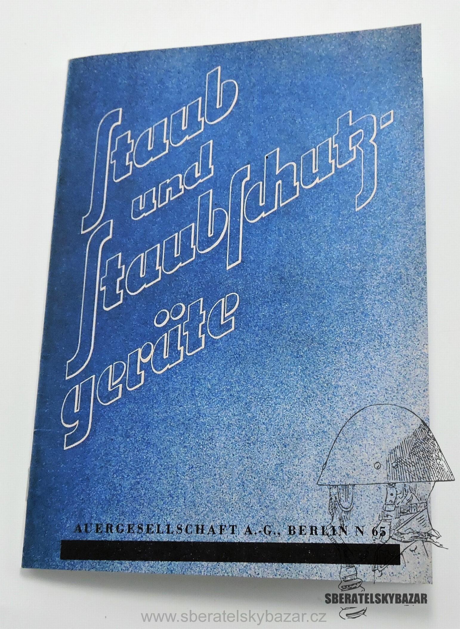 Auer katalog - Plynové masky  - Reprint (Replika)
