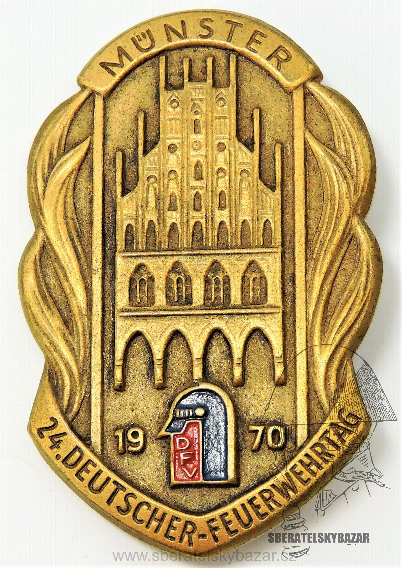 Velký odznak eranstaltungsabzeichen Deutscher Feuerwehrtag Nürnberg