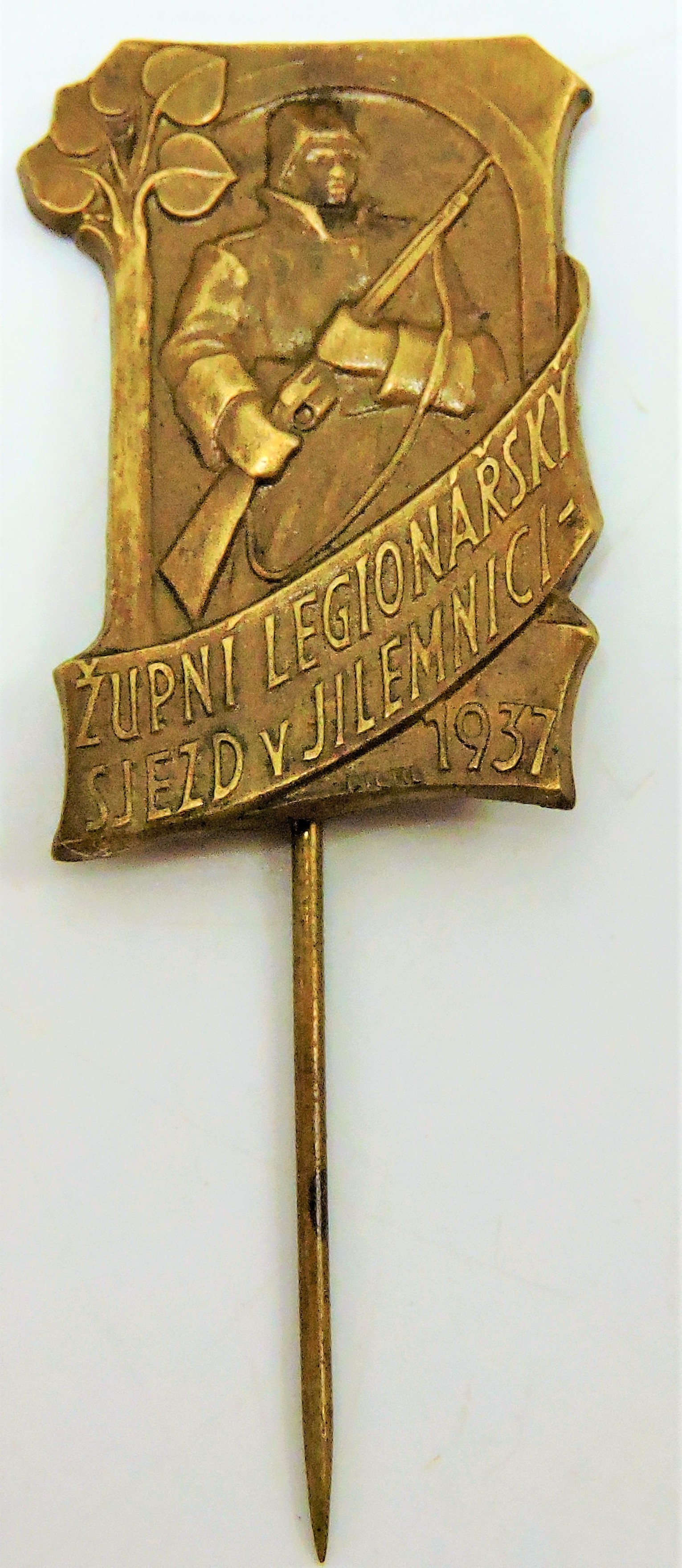Odznak Župní legionařský sjezd v Jilemnici 1937