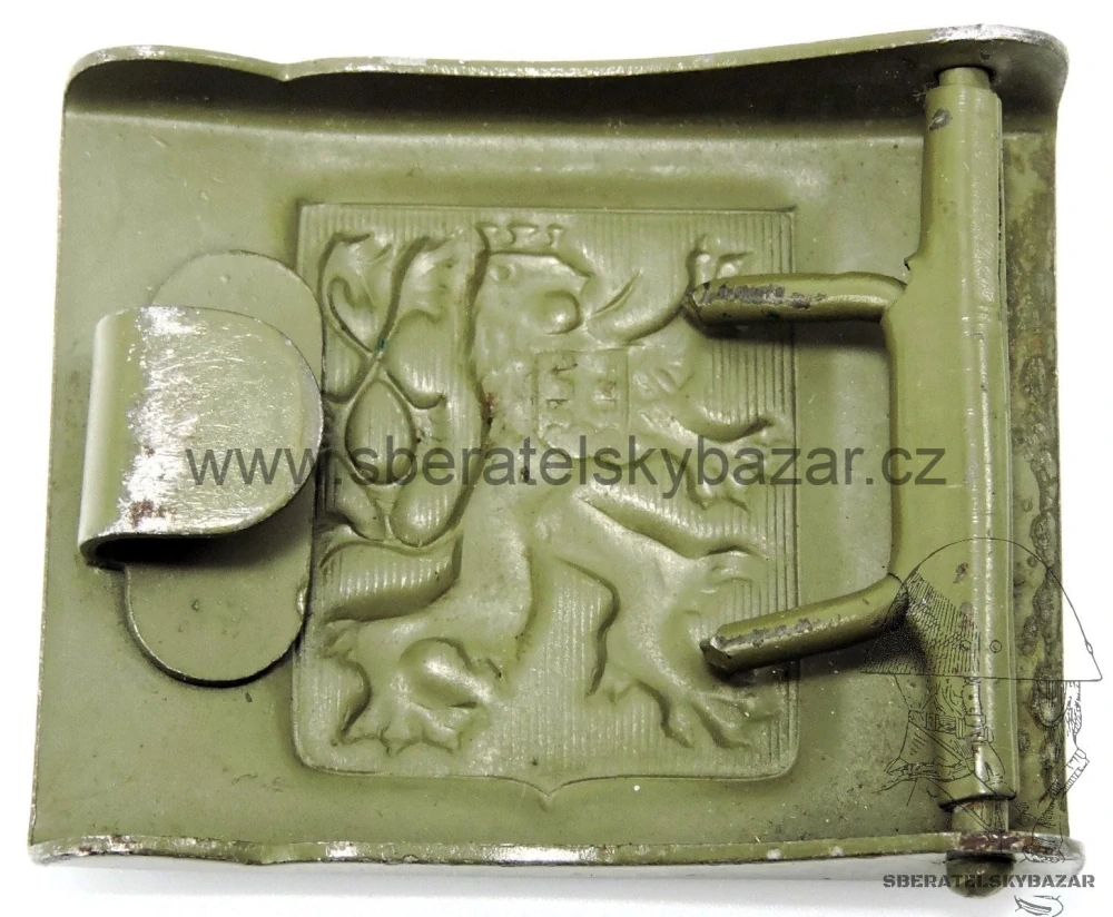  Přezka ČSLA 50. Léta - Khaki - perfektní stav - Skladovka 
