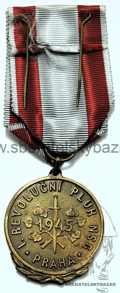 Pamětní medaile 1. revolučního pluku Národních střeleckých gard 