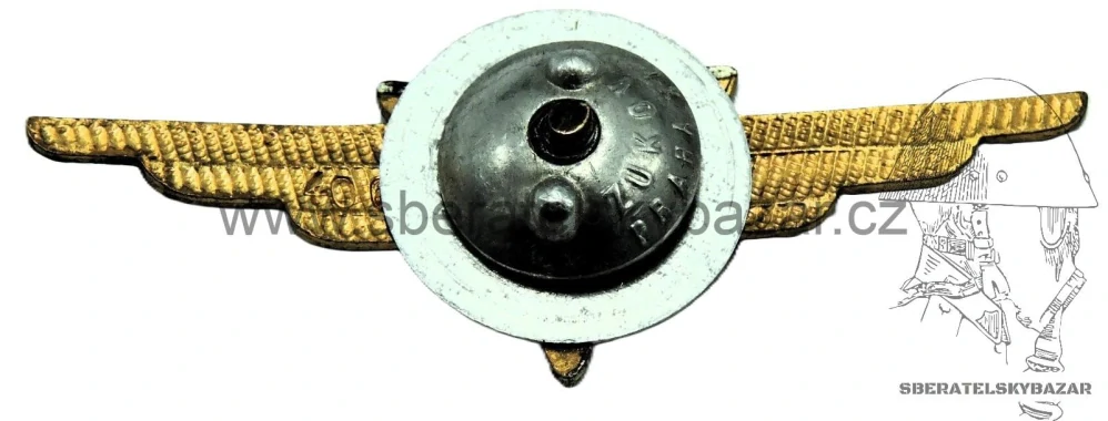 Odznak 1954-68 ČSR specialisty ILS bez třídy - číslo 4060 