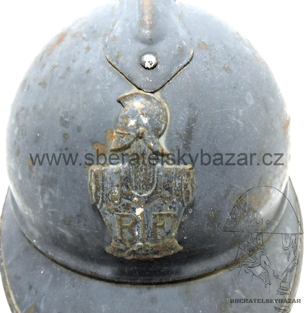 Přilba "Adrian" Francie m15 - WWI - ŽENISTA