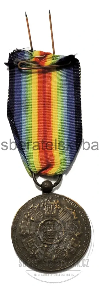 Mezispojenecká vítězná medaile -BELGIE 