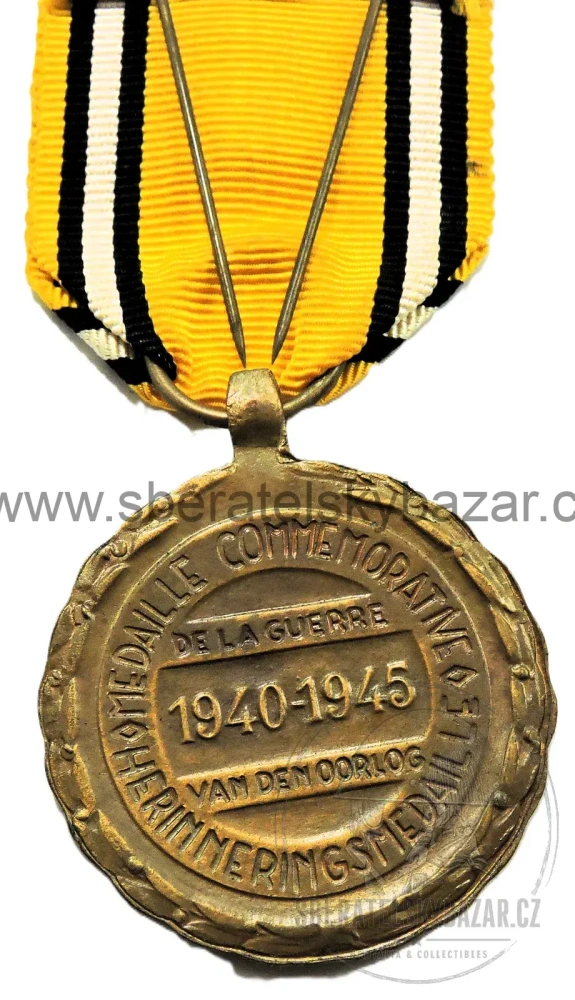 Belgie – Pamětní medaile války 1940–1945 – Médaille Commémorative
