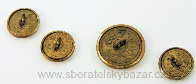 Stříbrné knoflíky "SNB"