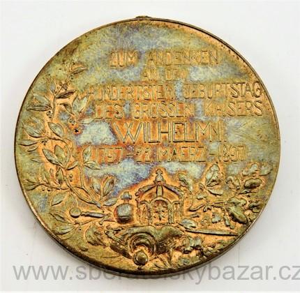 Pruská medaile ke stému výročí 1897