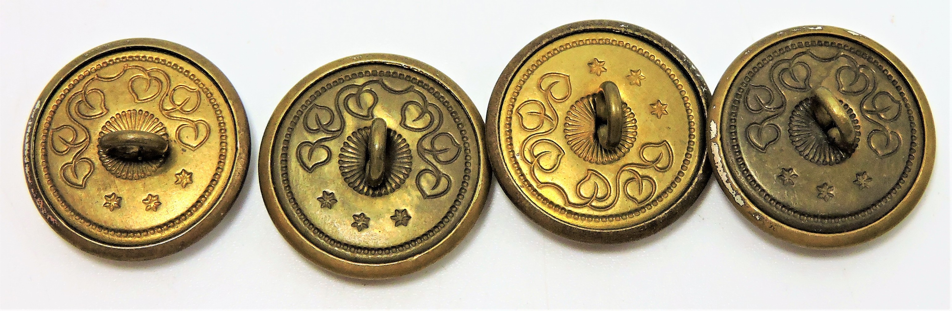 Knoflík SNB stříbrný - střední 22mm - 1kus 