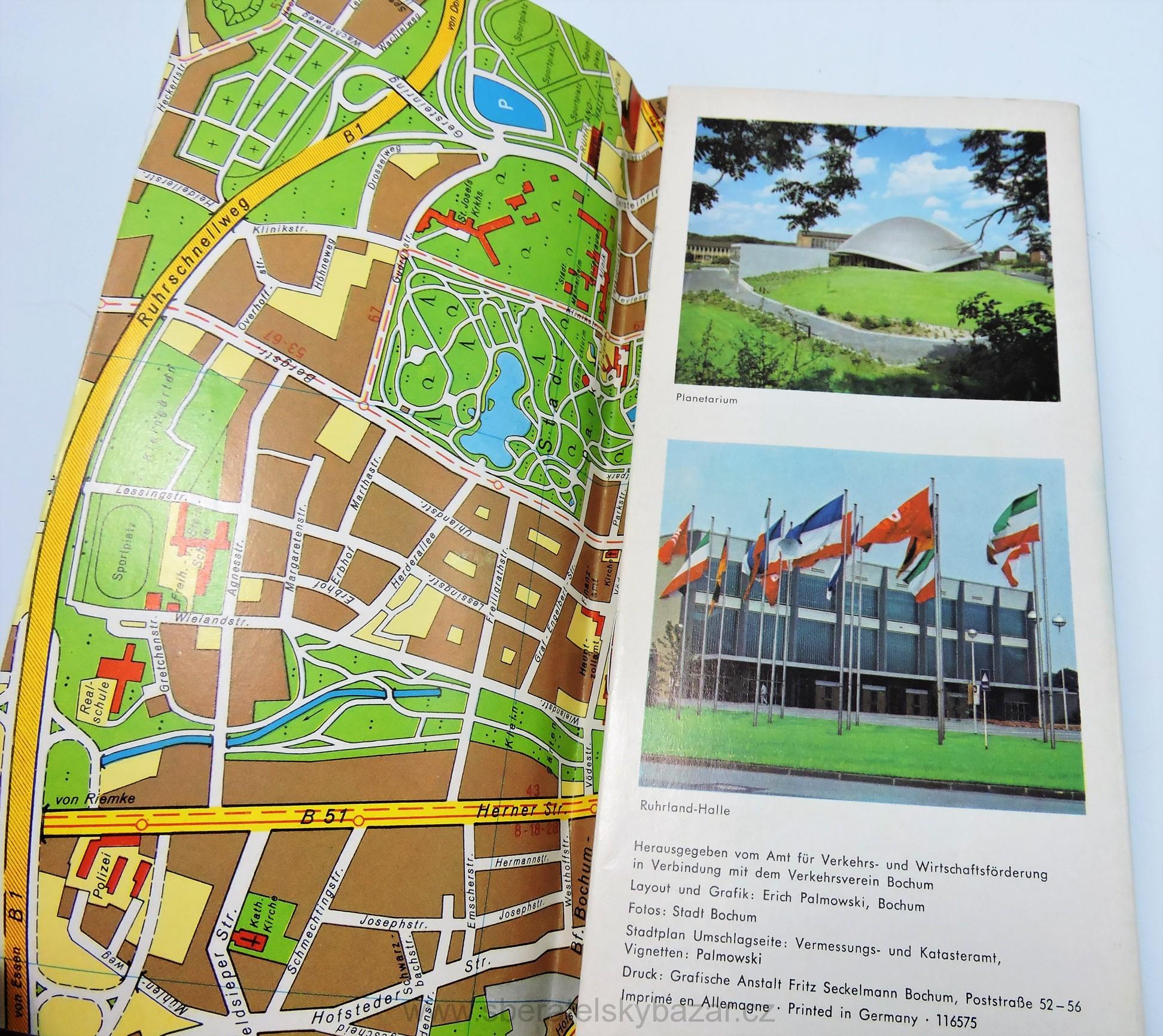 Průvodce Bochum cca.1970