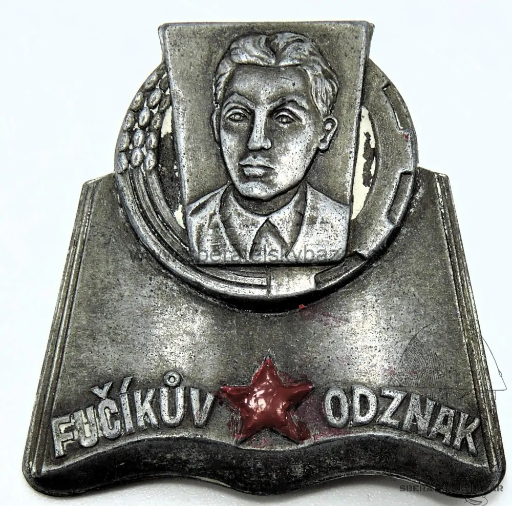 Fučíkuv odznak - Velký - první typ 