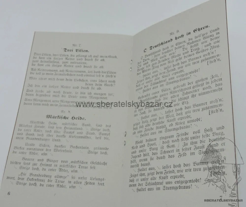 Zpěvník - Das neue Stahlhelmliederbuch, 1933 - reprint 