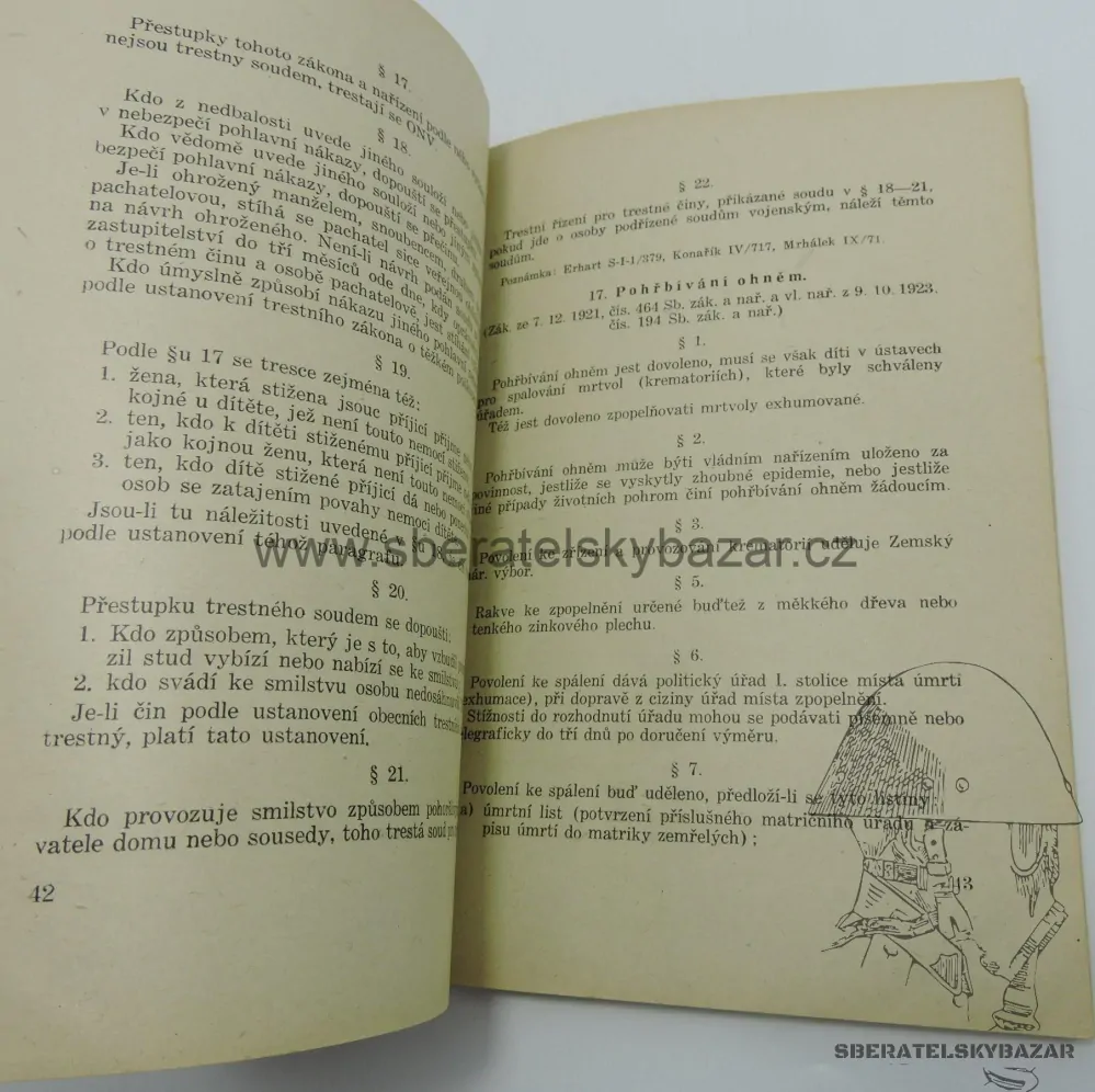 Originál příručka SNB 1945 - Správní právo 